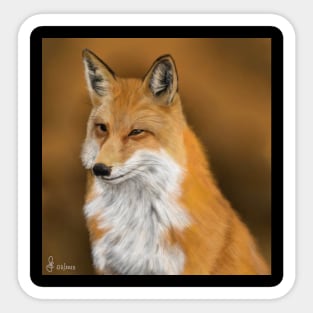 Fox Sticker